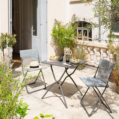 Klappstuhl 'Chaise Balcony II', terra, ca. 83 x 44 x 48 cm Klappstuhl 'Chaise Balcony II', terra, ca. 83 x 44 x 48 cm