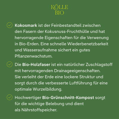 Kölle Bio Pflanzerde, torffrei, 60 Sack á 40 l, 2400 Liter Kölle Bio Pflanzerde, torffrei, 60 Sack á 40 l, 2400 Liter