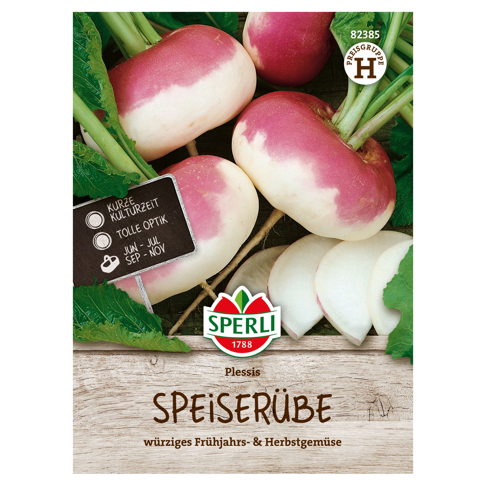 Sperli Gemüsesamen, Speiserübe 'Plessis' Sperli Gemüsesamen, Speiserübe 'Plessis'