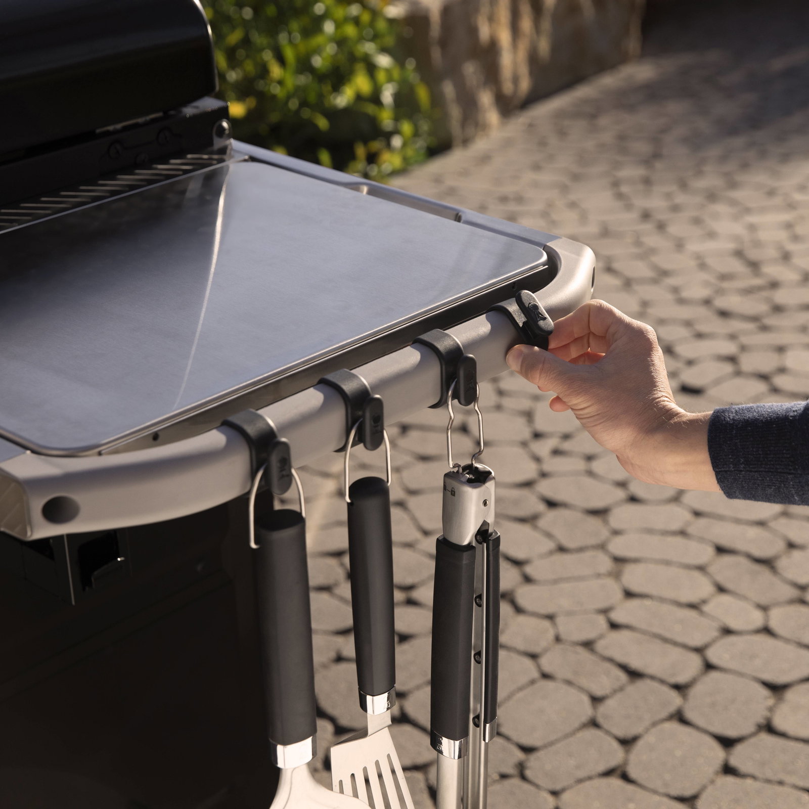 Weber Works Set 2 Scatole Portaoggetti (3400260) Per Barbecue Slate E Spirit 2025 - Ideali Per Marinare E Conservare Alimenti