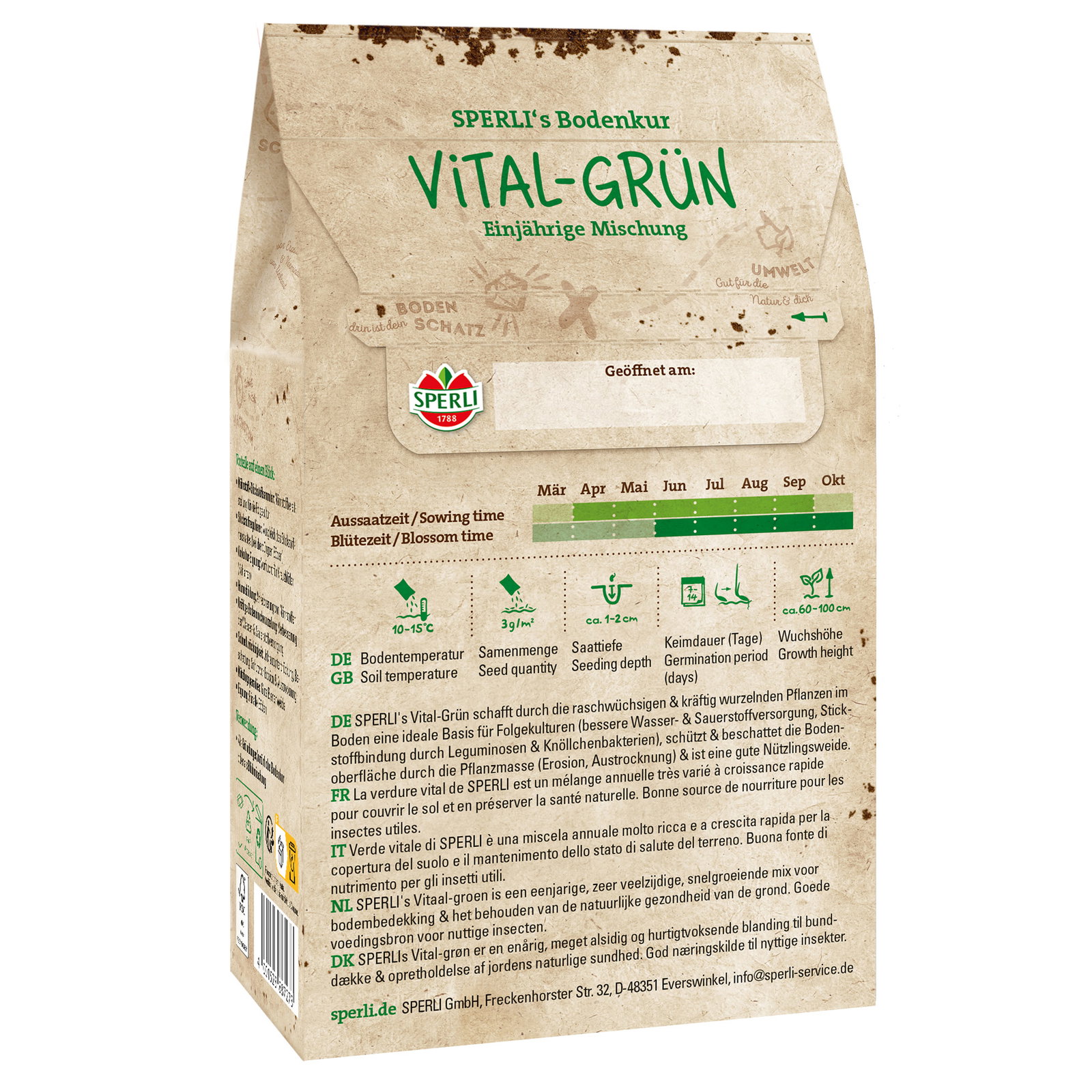 Sperli Bodenkur Vital-Grün, 450 g Sperli Bodenkur Vital-Grün, 450 g