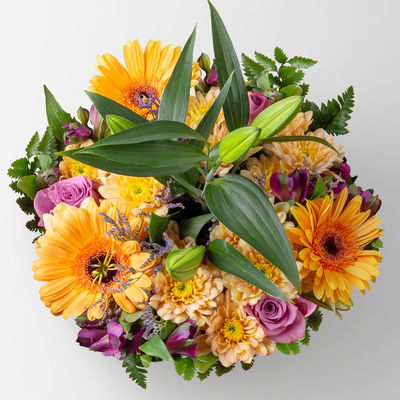 Blumenstrauß 'Marseille', handgebunden