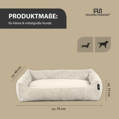 Tierbett 'Coon', beige, ca. 15 x 49 x 70 cm Tierbett 'Coon', beige, ca. 15 x 49 x 70 cm