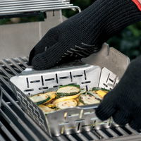 Weber® Style™ Gemüsekorb klein, Edelstahl, 19,4 x 24 x 6,5 cm