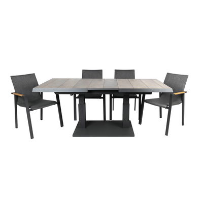 Lift-Ausziehtisch Jersey ca. 143/183x88xH:53/76 cm