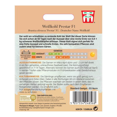 Thompson & Morgen Weißkohl  Thompson & Morgen Weißkohl