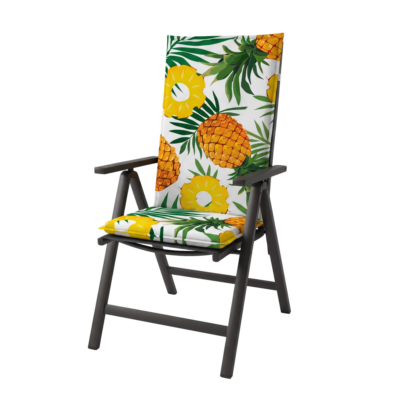 Doppler Hochlehnerauflage 'Ananas', ca. 119 x 48 cm