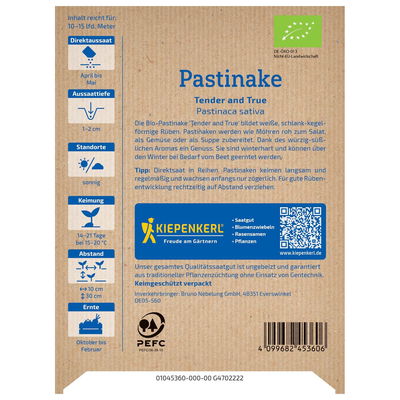 Bio Pastinakensamen