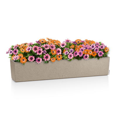 Lechuza 'Balconera Stone 100', sandbeige, ca. 99 x 19 x H 19 cm