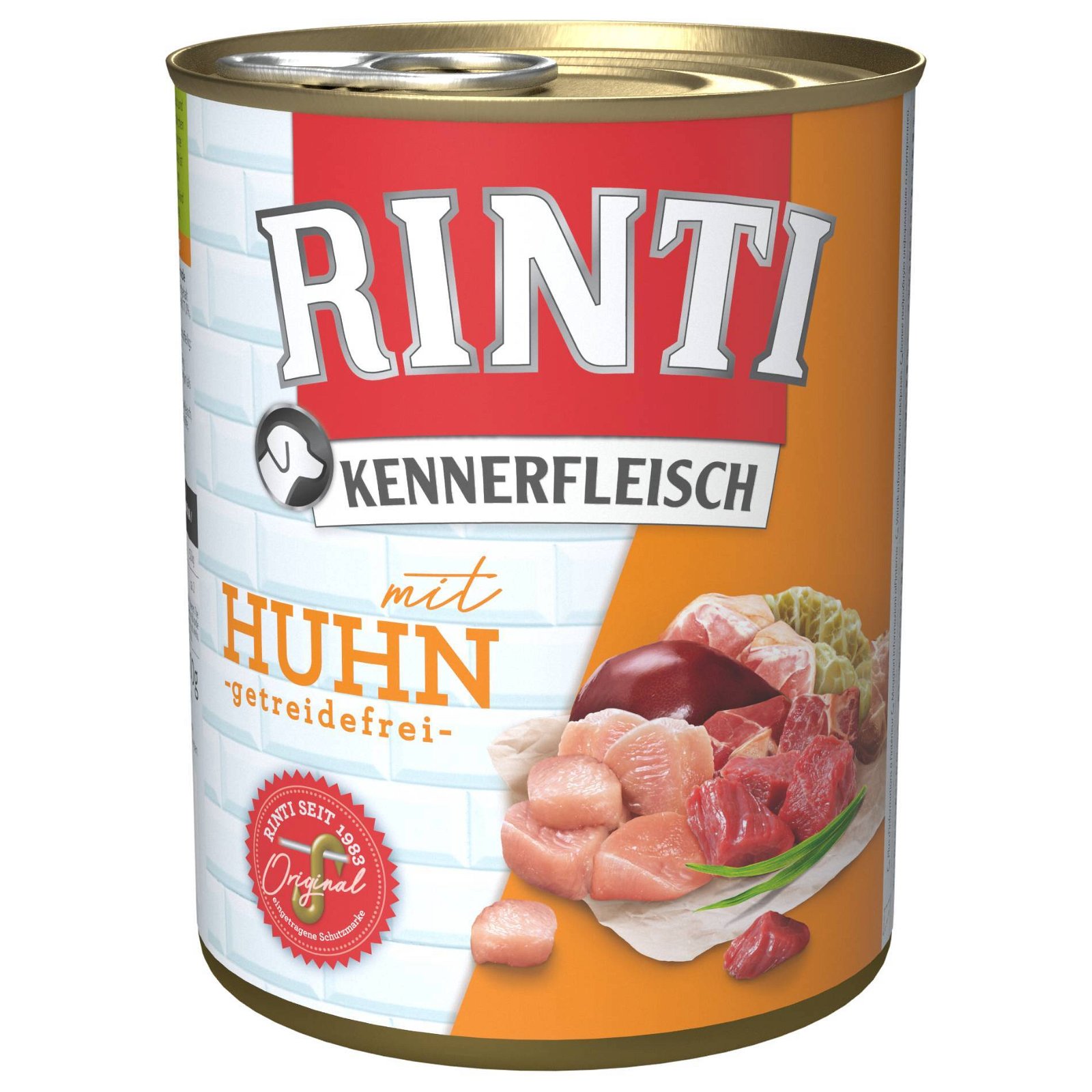 Rinti Kennerfleisch, Huhn, 800g Dose