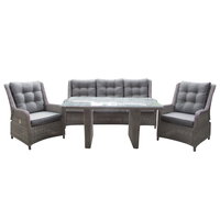 Kölle Gartenmöbel Set 'Heidelberg' inkl. Auflagen, 4-teilig Kölle Gartenmöbel Set 'Heidelberg' inkl. Auflagen, 4-teilig