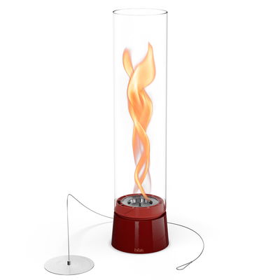 Höfats Tischfeuer 'Spin Air 1200', rot, Edelstahl, Ø13,8 x H54 cm Höfats Tischfeuer 'Spin Air 1200', rot, Edelstahl, Ø13,8 x H54 cm