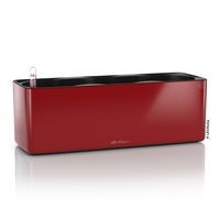 Lechuza® 'Cube Glossy Triple', scarlet-rot highloss, 14 x 40 x H 13,5 cm