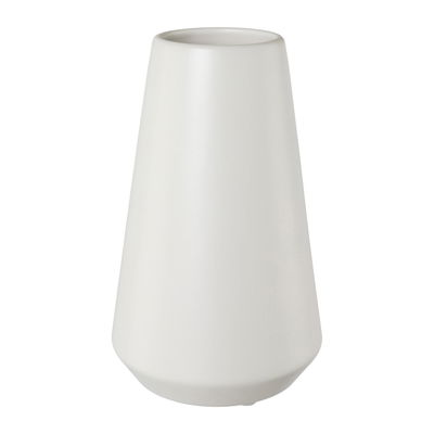 Vase Bilbao, 2er-Set, Keramik, weiß, 12,5 x 12,5 x 20,5 cm Vase Bilbao, 2er-Set, Keramik, weiß, 12,5 x 12,5 x 20,5 cm