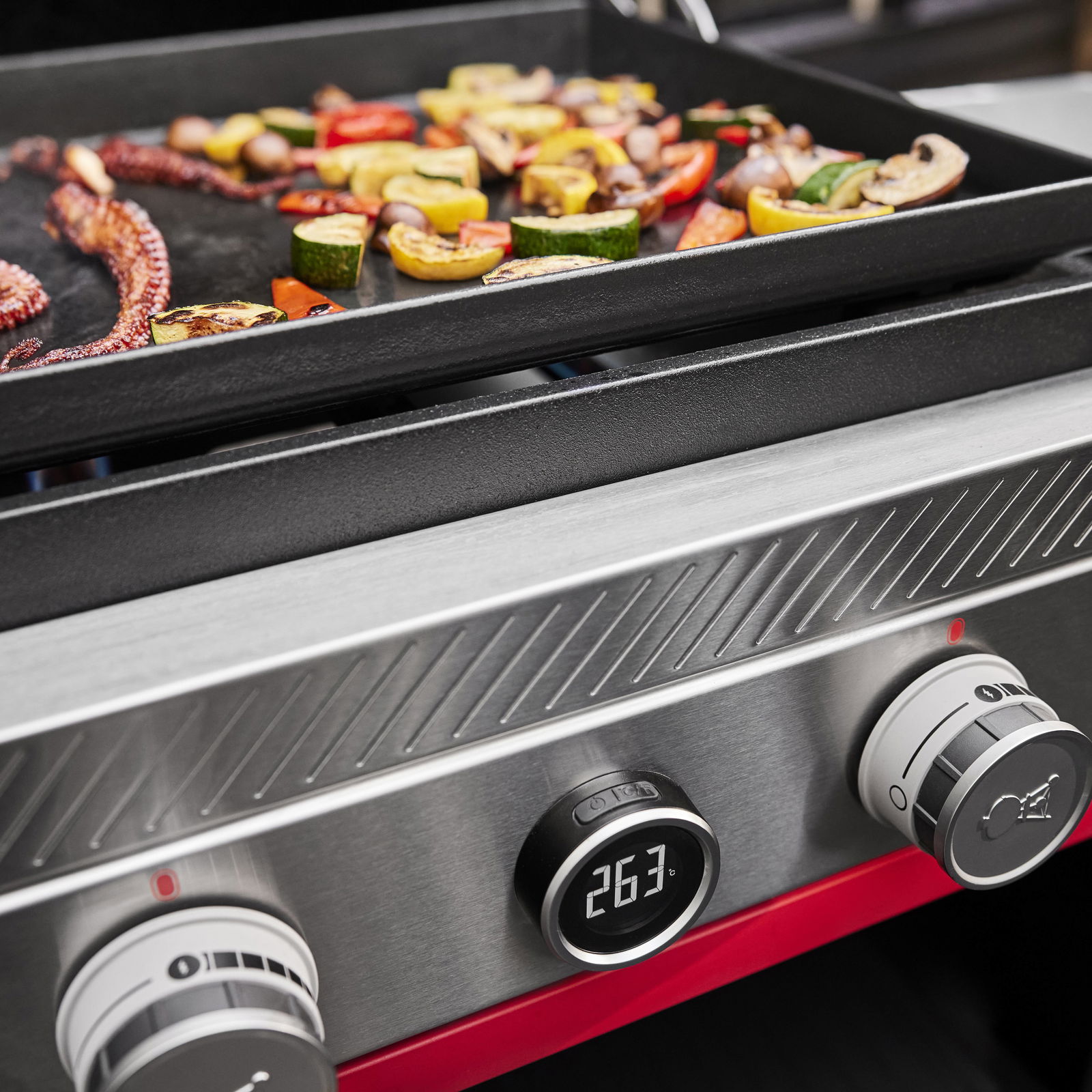 Weber Griddle, Premium-Plancha 76 cm, schwarz