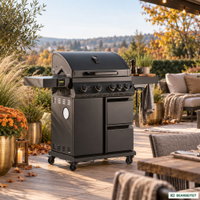 Landmann Gasgrill Cool Black 4.1 maxX, schwarz Landmann Gasgrill Cool Black 4.1 maxX, schwarz