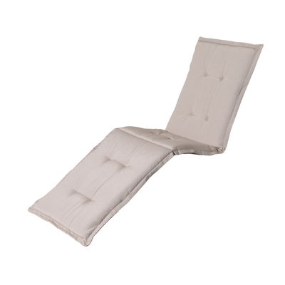 Liegenauflage 'Panama', hellbeige, ca. 200 x 60 cm