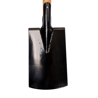 Damenspaten mit Tritt, schwarz