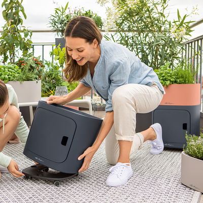 Lechuza 'Pila Color Storage', pastellgrün, ca. 35 x 35 x H 32,5 cm Lechuza 'Pila Color Storage', pastellgrün, ca. 35 x 35 x H 32,5 cm