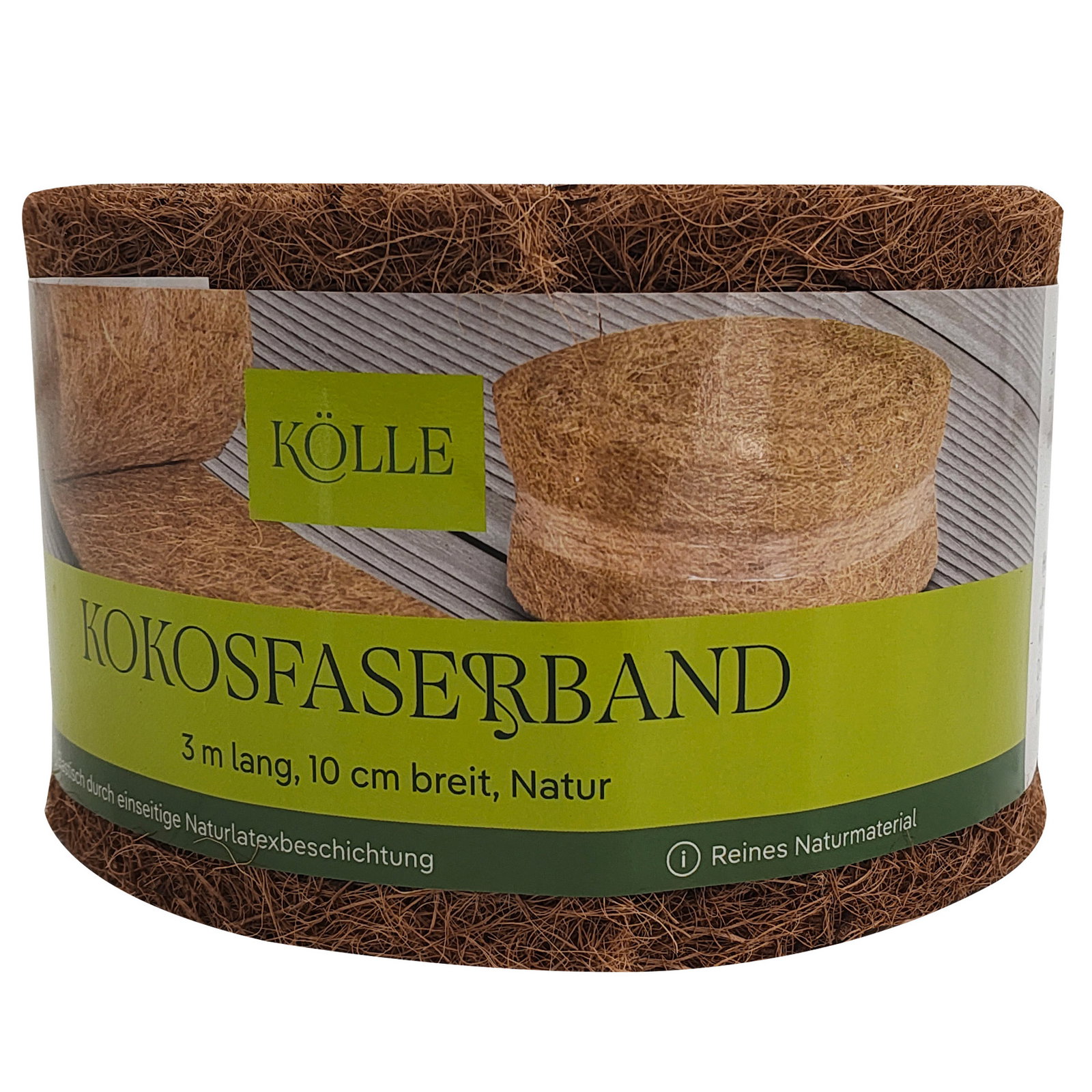 Kölle Kokosfaserband, natur, ca. 10 x 300 cm Kölle Kokosfaserband, natur, ca. 10 x 300 cm
