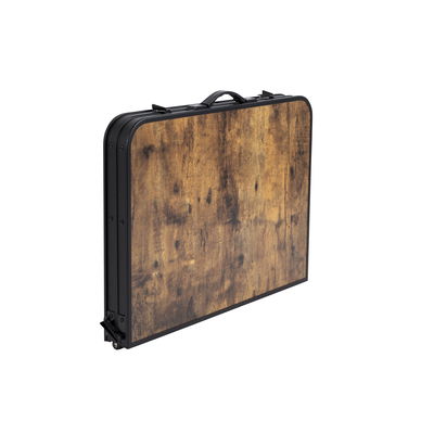 Bo-camp Klapptisch 'Decatur', braun, ca. 90 x 60 cm Bo-camp Klapptisch 'Decatur', braun, ca. 90 x 60 cm