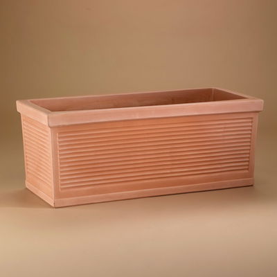Euro 3 Plast Pflanzkasten 'Tere', terra, ca. 100 x 44 x H 38 cm Euro 3 Plast Pflanzkasten 'Tere', terra, ca. 100 x 44 x H 38 cm