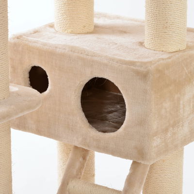 Silvio Design XXL Katzenbaum 'Rufus', beige