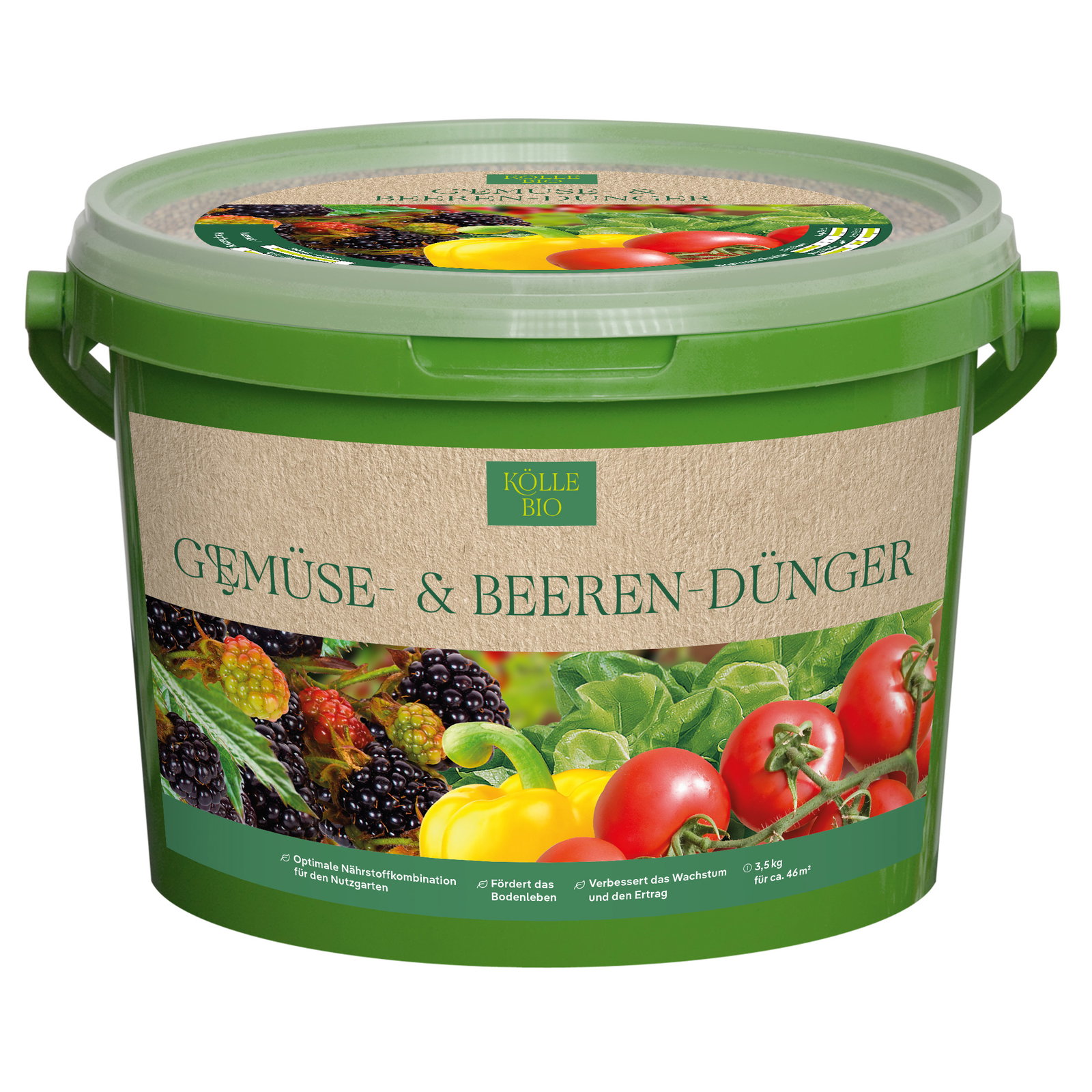 Kölle Bio Gemüse- & Beerendünger, 3,5 kg Kölle Bio Gemüse- & Beerendünger, 3,5 kg