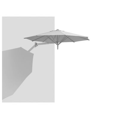 Schneider Wandschirm 'Muro', grau, ca. Ø 250 cm Schneider Wandschirm 'Muro', grau, ca. Ø 250 cm