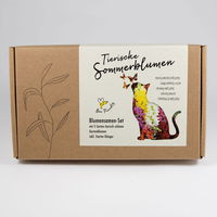 Blumensamenset 'Tierische Sommerblumen', 5 Saatgutsorten