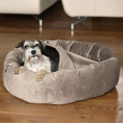 Kuschelinsel 'Lajos M', taupe, Ø 68 cm Kuschelinsel 'Lajos M', taupe, Ø 68 cm