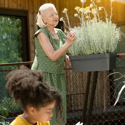 Pflanzkasten 'Like', grau Pflanzkasten 'Like', grau