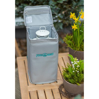 Transporttasche für Sturmlaterne 'Baby Special 276', grau, 29 x 15 x 15 cm Transporttasche für Sturmlaterne 'Baby Special 276', grau, 29 x 15 x 15 cm