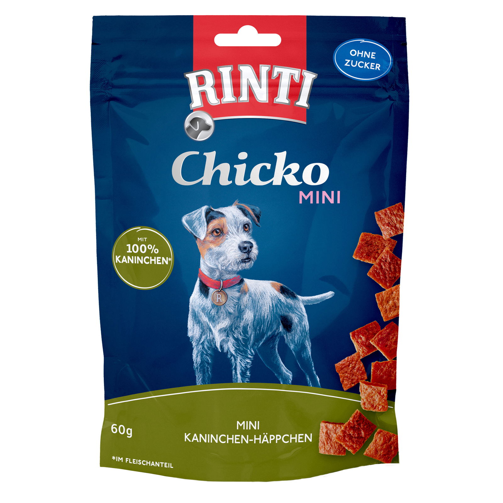 Rinti Extra Chicko Mini ,Kaninchen, 80 g