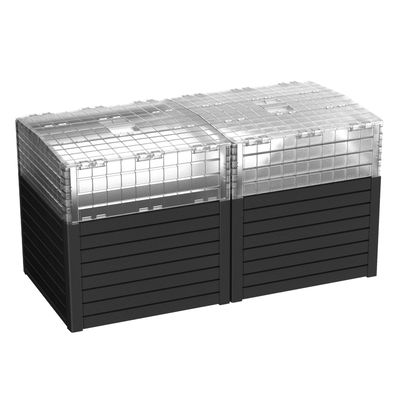 Kölle Hochbeet inkl. Klappdeckel, ca. 156 x 78 x H81 cm Kölle Hochbeet inkl. Klappdeckel, ca. 156 x 78 x H81 cm