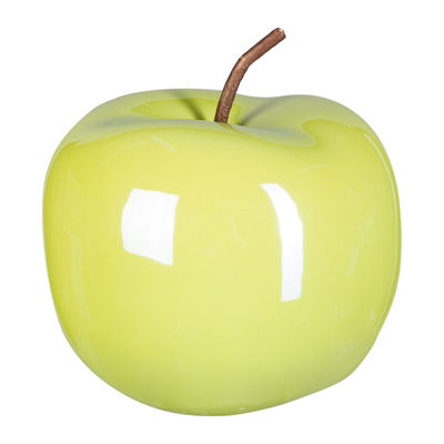 Dekoapfel PEARL, 3er-Set, Keramik, grün, H12 x Ø9,5 cm Dekoapfel PEARL, 3er-Set, Keramik, grün, H12 x Ø9,5 cm