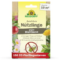 Neudorff Bestell-Set Nützlinge gegen Blattläuse, für bis zu 10 m² Neudorff Bestell-Set Nützlinge gegen Blattläuse, für bis zu 10 m²