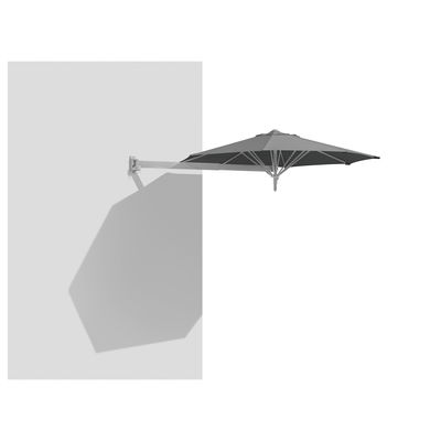 Schneider Wandschirm 'Muro', anthrazit, ca. Ø 250 cm Schneider Wandschirm 'Muro', anthrazit, ca. Ø 250 cm