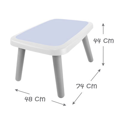 Mochtoys Kindertisch, blau, ca. H44 x 24 x 48 cm Mochtoys Kindertisch, blau, ca. H44 x 24 x 48 cm