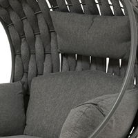 Drehsessel 'Houston' inkl. Kissen, anthrazit