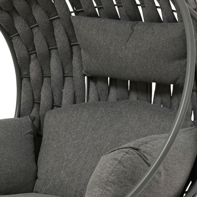 Drehsessel 'Houston' inkl. Kissen, anthrazit