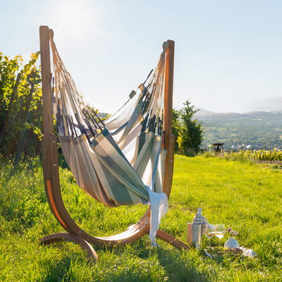 La Siesta Comfort-Hängesessel 'Cumbia', blau/grau