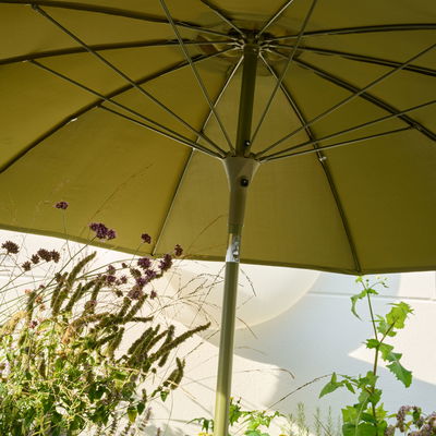 Siena Garden Sonnenschirm 'Paolo', olive, ca. Ø 270 cm