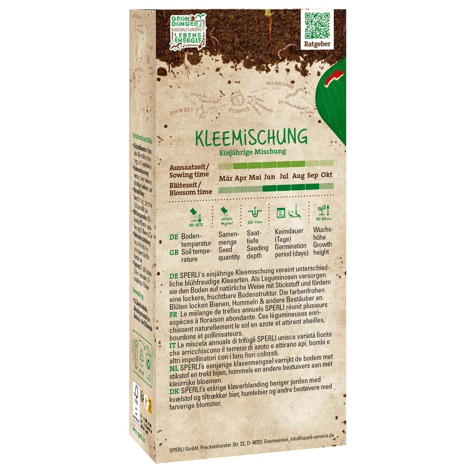 Sperli Bodenkur Kleemischung, 230 g Sperli Bodenkur Kleemischung, 230 g