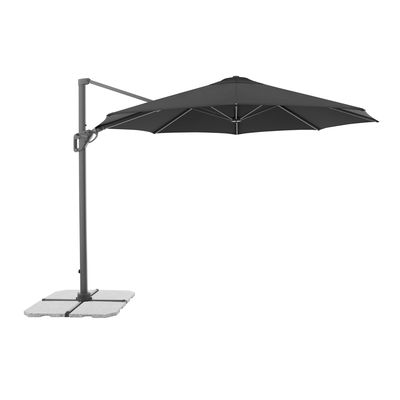 Pendelschirm 'Ravenna HFX', anthrazit, Ø 350 cm Pendelschirm 'Ravenna HFX', anthrazit, Ø 350 cm