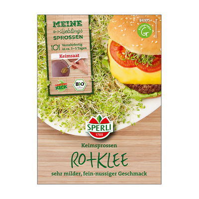 Gemüsesamen, BIO Keimsprossen 'Rotklee'