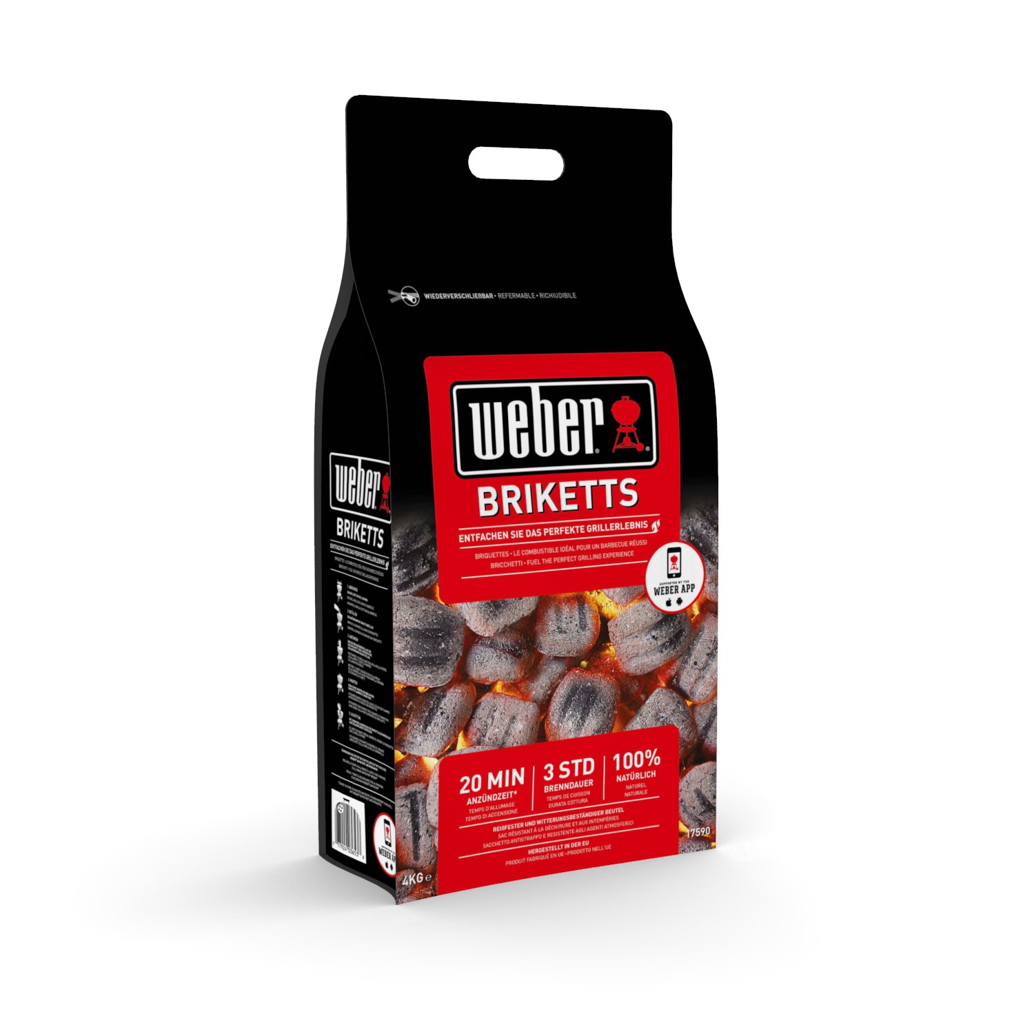 Weber® Brikett 4 kg
