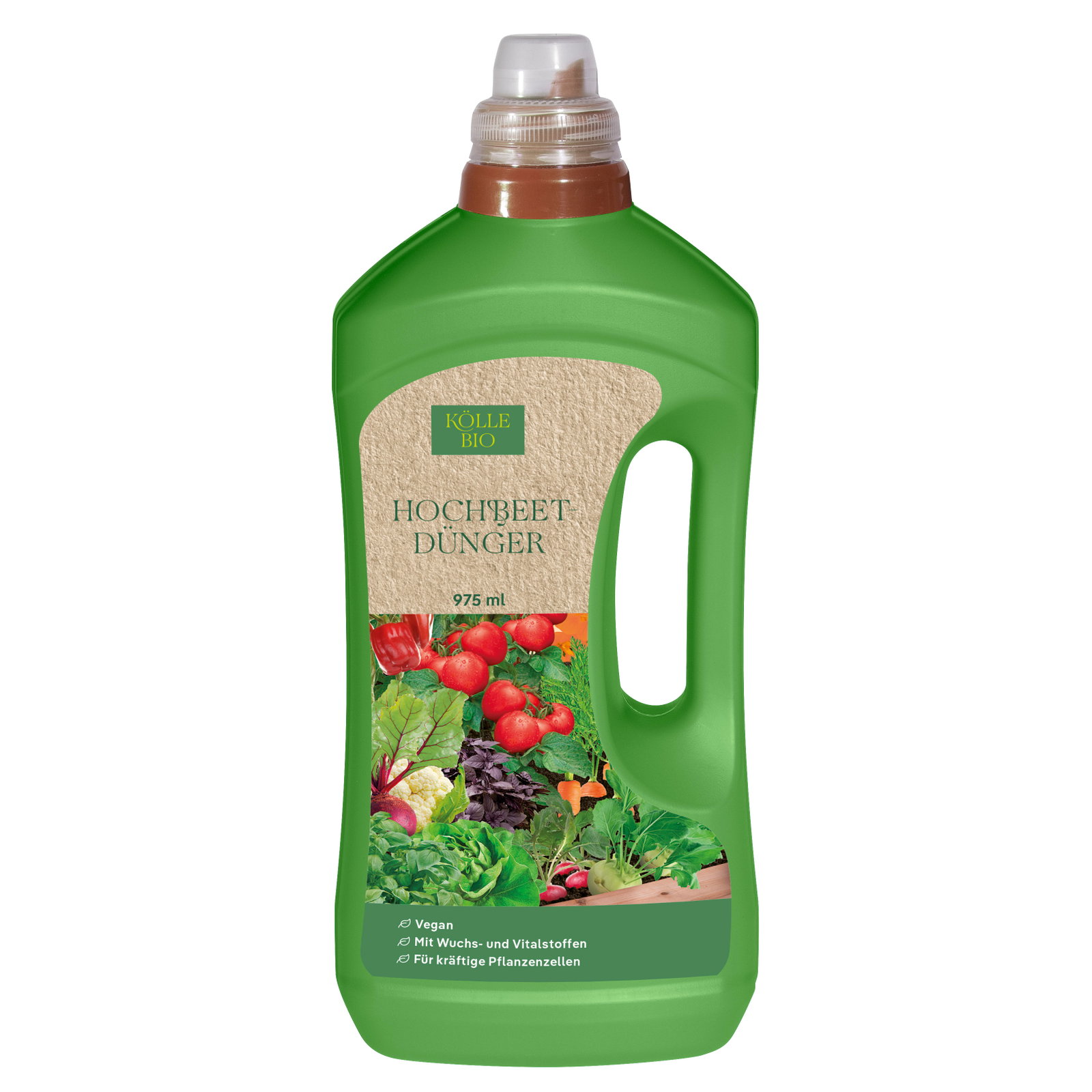Kölle Bio Hochbeet Gemüse- & Kräuterdünger, 975 ml Kölle Bio Hochbeet Gemüse- & Kräuterdünger, 975 ml