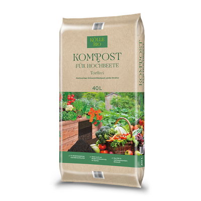 Kölle Bio Hochbeet Kompost, 45 Sack à 40 l, gesamt 1800 Liter Kölle Bio Hochbeet Kompost, 45 Sack à 40 l, gesamt 1800 Liter