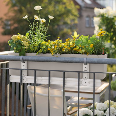 Lechuza Balkonhalter-Ergänzung für 'Balconera 80 & 100', weiß Lechuza Balkonhalter-Ergänzung für 'Balconera 80 & 100', weiß